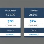 Comparison of shared vs dedicated hosting
