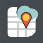 Location map for website events