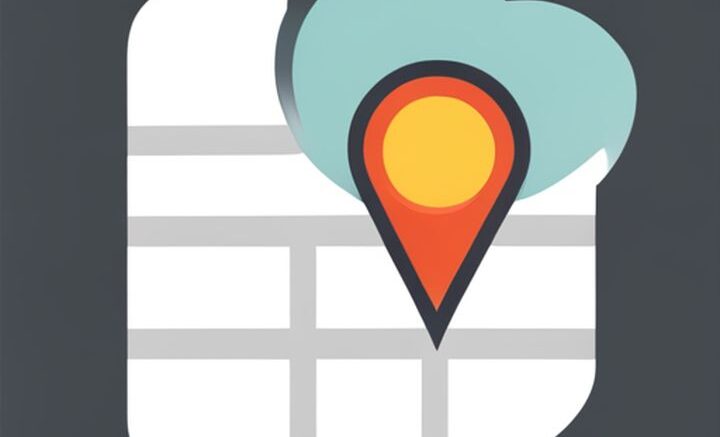 Location map for website events