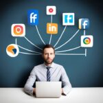 Social media integration on website