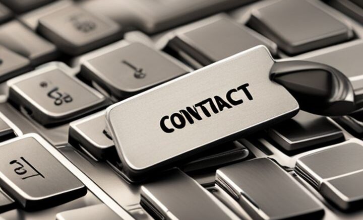 Contact information hiding