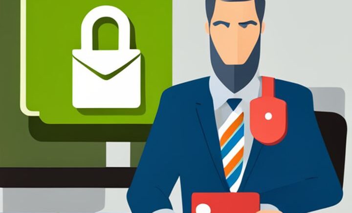 Two-factor authentication setup in email