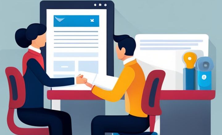 Secure online email service