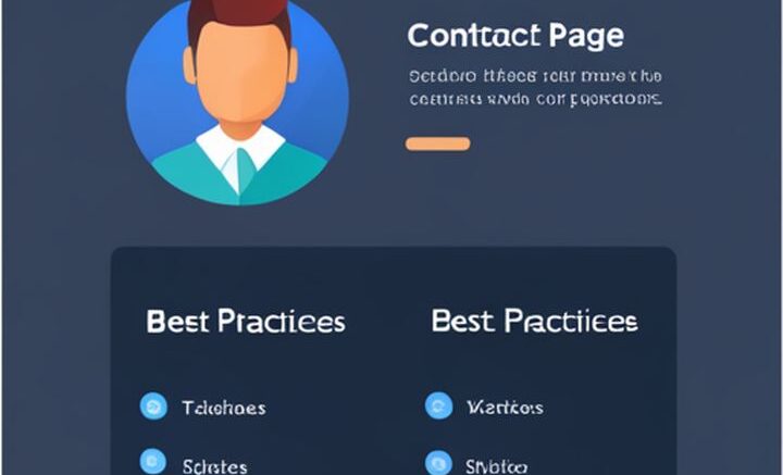 Contact page design: best practices