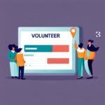 Volunteer application form for nonprofit website