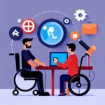 Accessibility web maintenance for disabled people