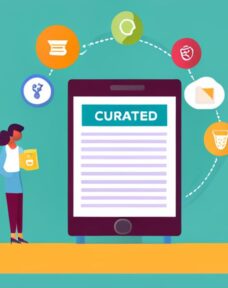 Strategies for curated content promotion