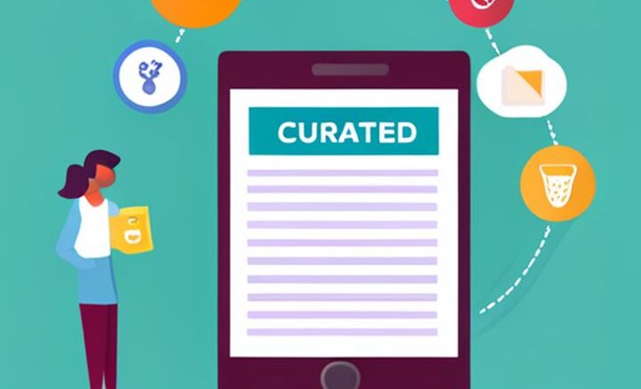 Strategies for curated content promotion