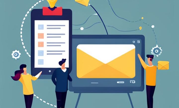 Options and scheduling for emails