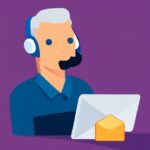 Customer support options for email