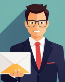 Professional online presence with email