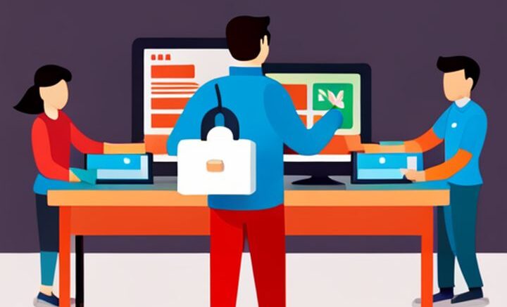 Security recommendations during web maintenance