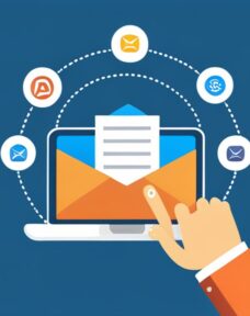 Email services with app integration